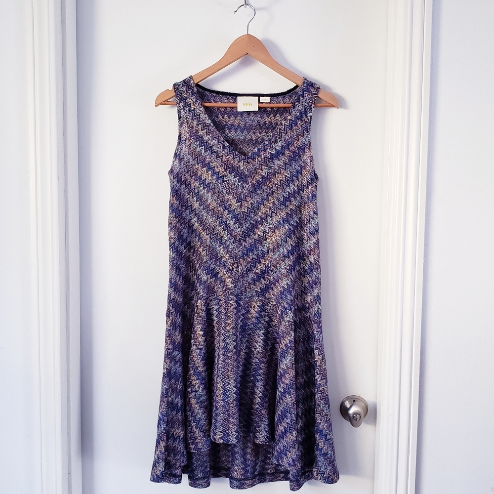 Anthropologie | Maeve Shift Sleeveless Dress Sz XS